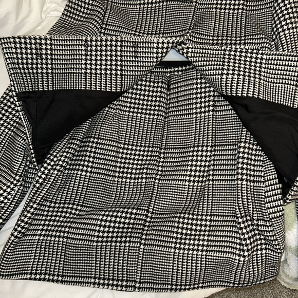 Plaid black and white set - Picture 6 of 7
